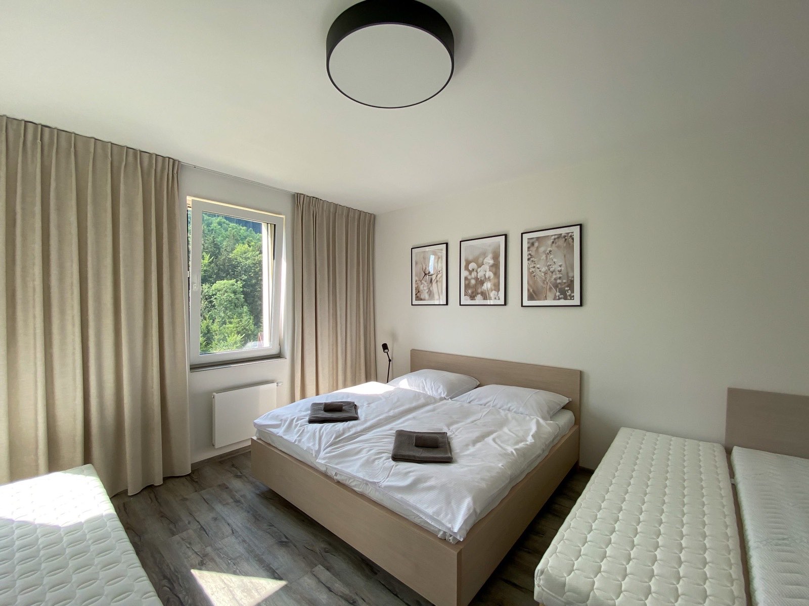 Oddělená ložnice apartmánu LUEL